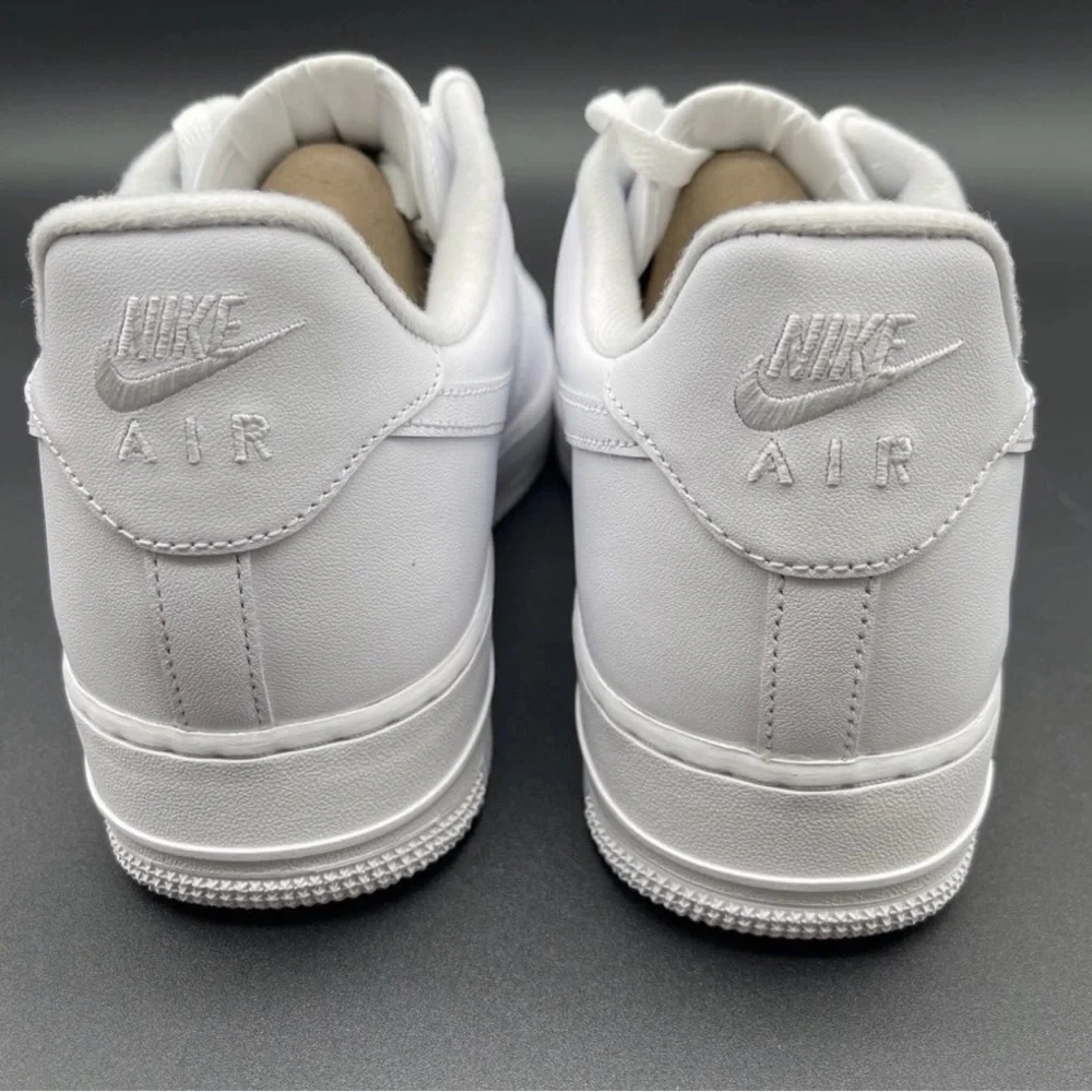Nike Air Force 1 Low — White with Red Accent